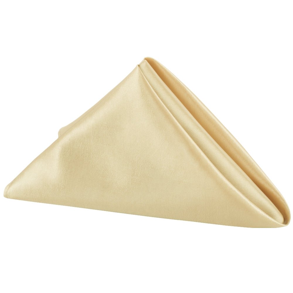 Champagne Taffeta Napkin