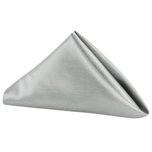 Silver Taffeta Napkin
