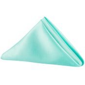 Turquoise Taffeta Napkin