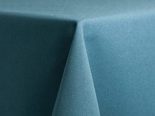 Dusty Blue Polyester Linen