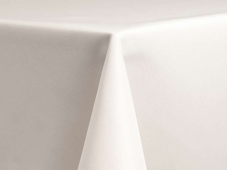 Off White Polyester Linen