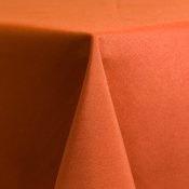 Orange Polyester Linen