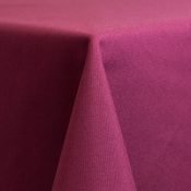 Raspberry Polyester Linen