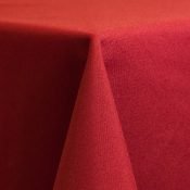 Red Polyester Linen