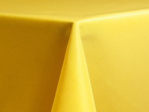 Yellow Polyester Linen