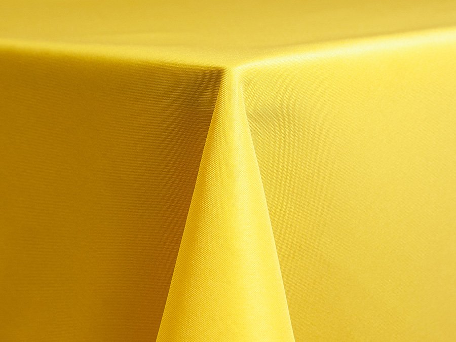 Yellow Polyester Linen