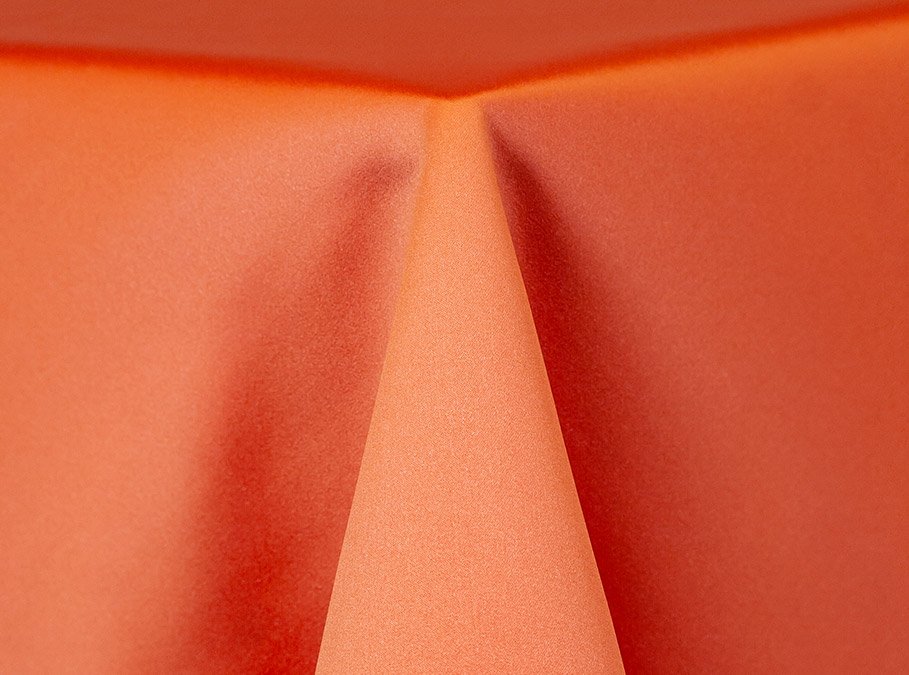 Coral Satin Linen