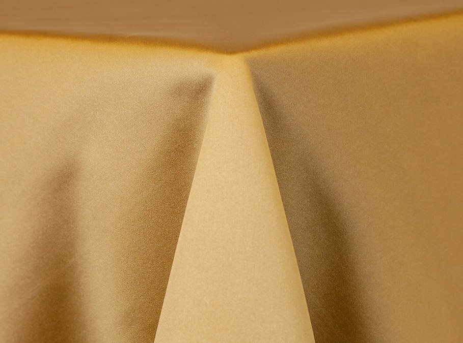 Gold Satin Linen