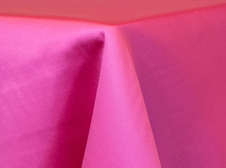 Fuchsia Satin Linen