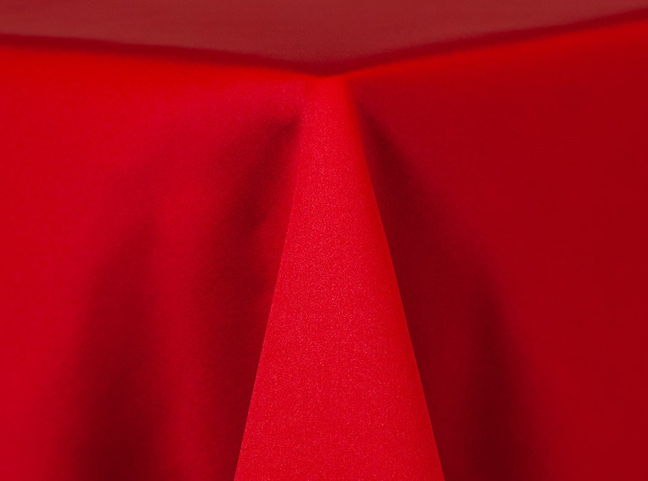 Red Satin Linen