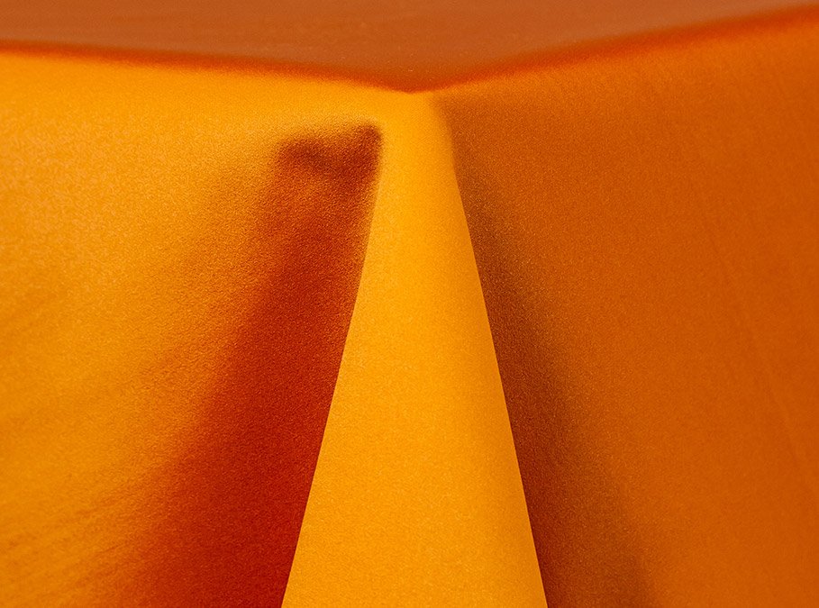 Burnt Orange Satin Linen