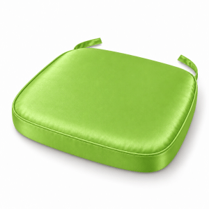 Apple Green Satin Chiavari Chair Pad