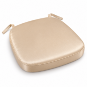 Champagne Satin Chiavari Chair Pad