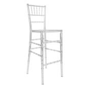 Lucite Chiavari Bar Stool