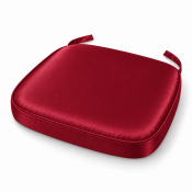 Cranberry Satin Chiavari Chair Pad