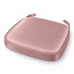 Dusty Rose Satin Chiavari Chair Pad