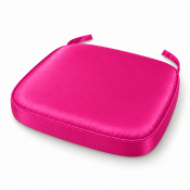 Fuchsia Satin Chiavari Chair Pad