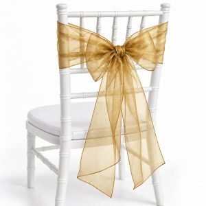 Gold Organza Sash