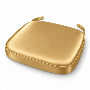 Gold Satin Chiavari Chair Pad