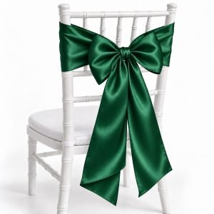 Hunter Green Satin Sash