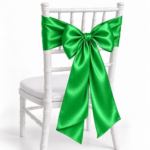 Kelly Green Satin Sash
