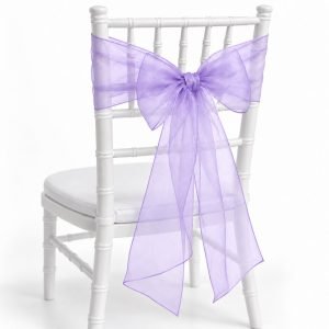 Lavender Organza Sash