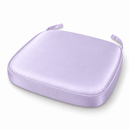 Lavender Satin Chiavari Chair Pad