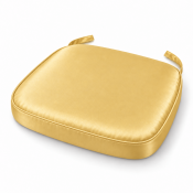 Maize Satin Chiavari Chair Pad
