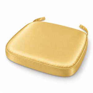 Maize Satin Chiavari Chair Pad
