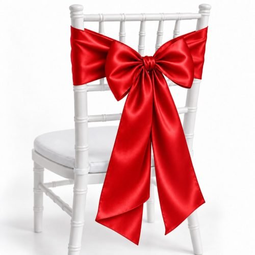 Red Satin Sash