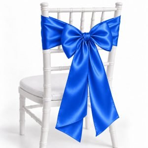 Royal Blue Satin Sash
