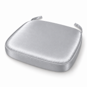 Silver Satin Chiavari Chair Pad