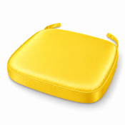 Yellow Satin Chiavari Chair Pad