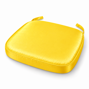 Yellow Satin Chiavari Chair Pad