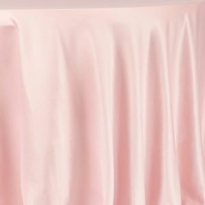 Dusty Pink Satin Linen