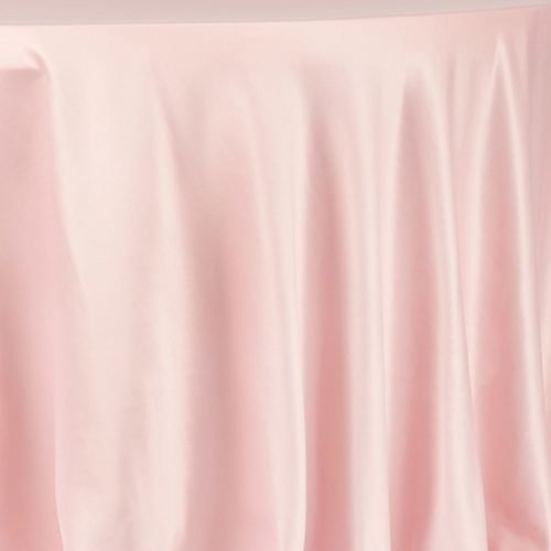 Dusty Pink Satin Linen