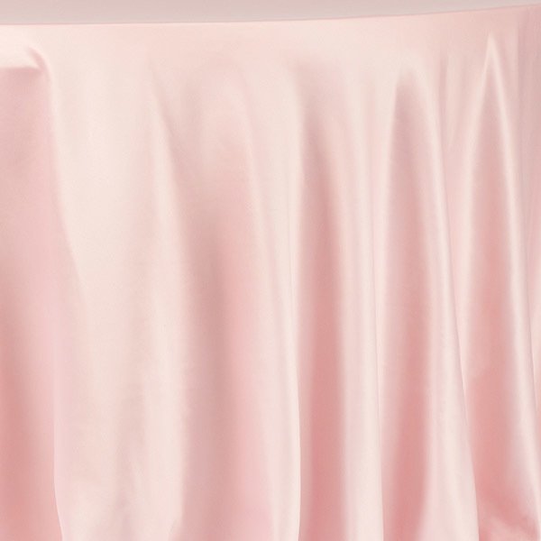 Dusty Pink Satin Linen