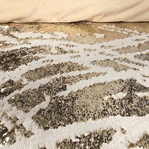 Champagne Flip Sequins Linen