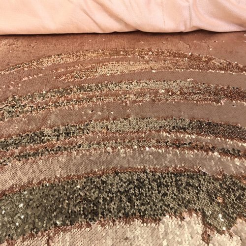 Blush Flip Sequins Linen