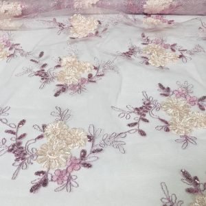 Blush Mix Ribbon Lace