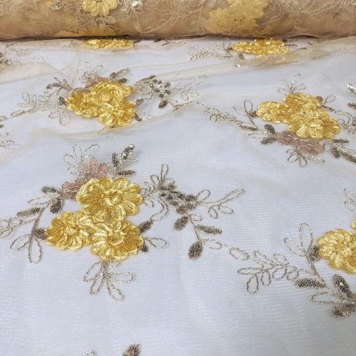 Gold Ribbon Lace