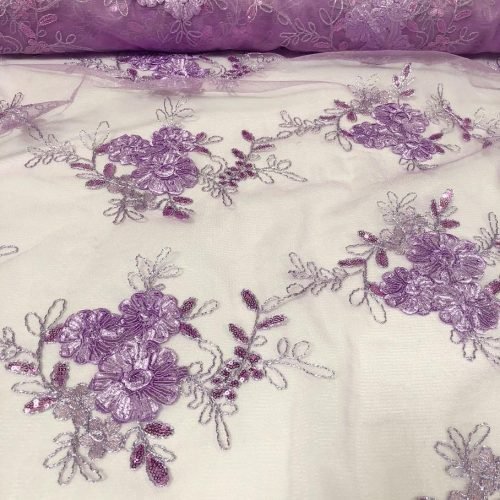 Lilac Ribbon Lace