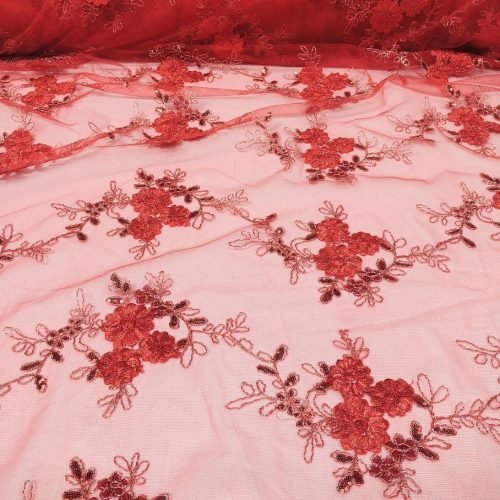 Red Ribbon Lace