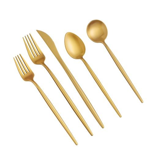 Odin Brushed Gold Flatware