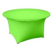Lime Green Spandex Linen