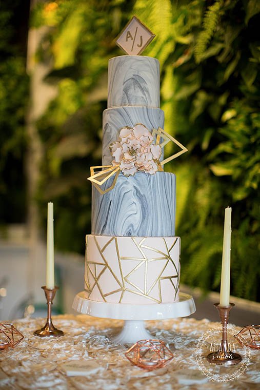 Allure Party Rentals styled wedding shoot