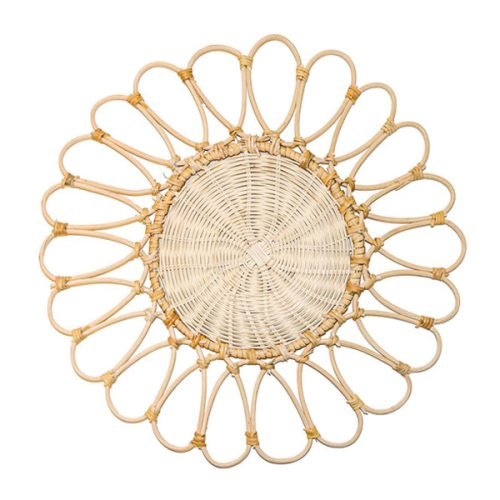 Daisy Natural Rattan Charger