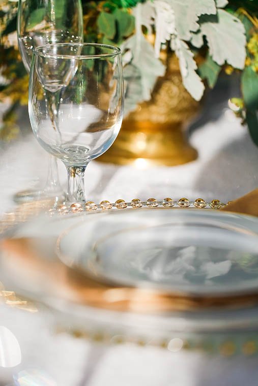 Allure Party Rentals styled wedding shoot