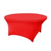 Red Spandex Linen