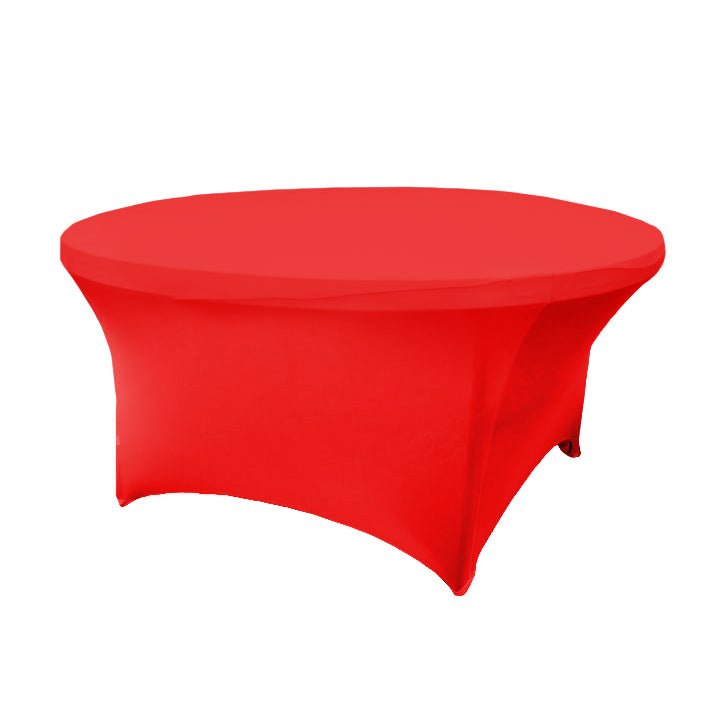 Red Spandex Linen
